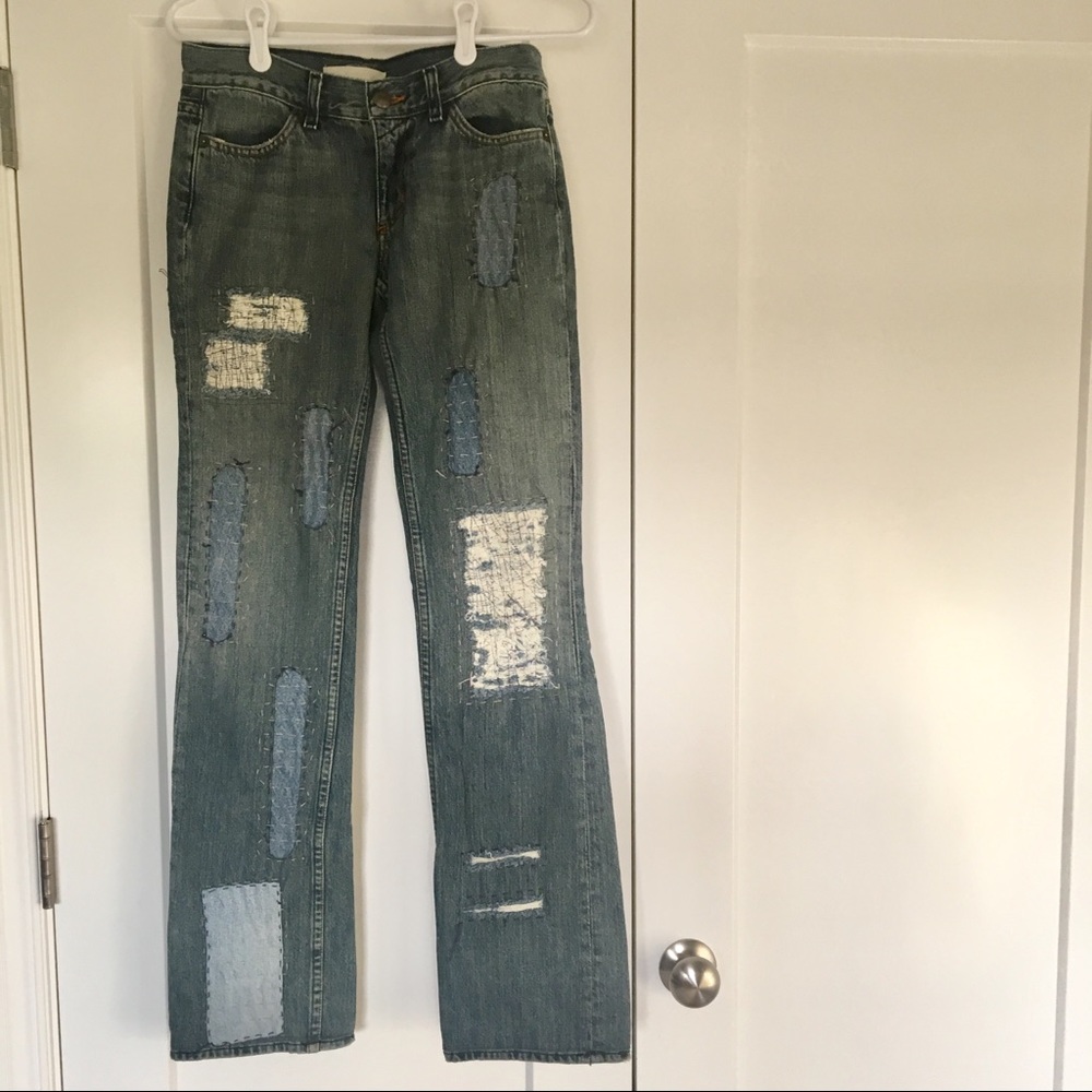 SALE Habitual | Limited Ed The Bend Jean Patchwork